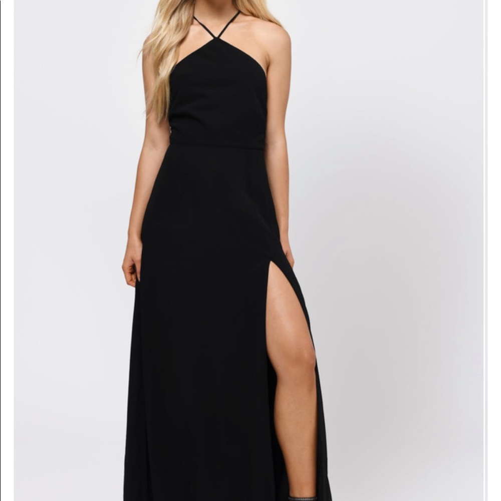 Tobi Black Formal Dress